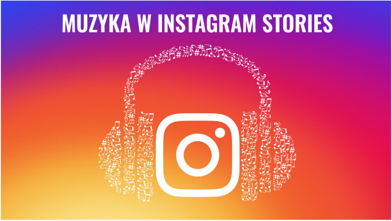 logo Instagram ze s艂uchawkami 